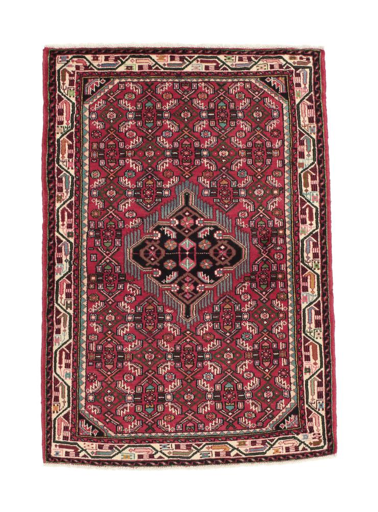 Persian Rug Hamadan 145x99 145x99, Persian Rug Knotted by hand