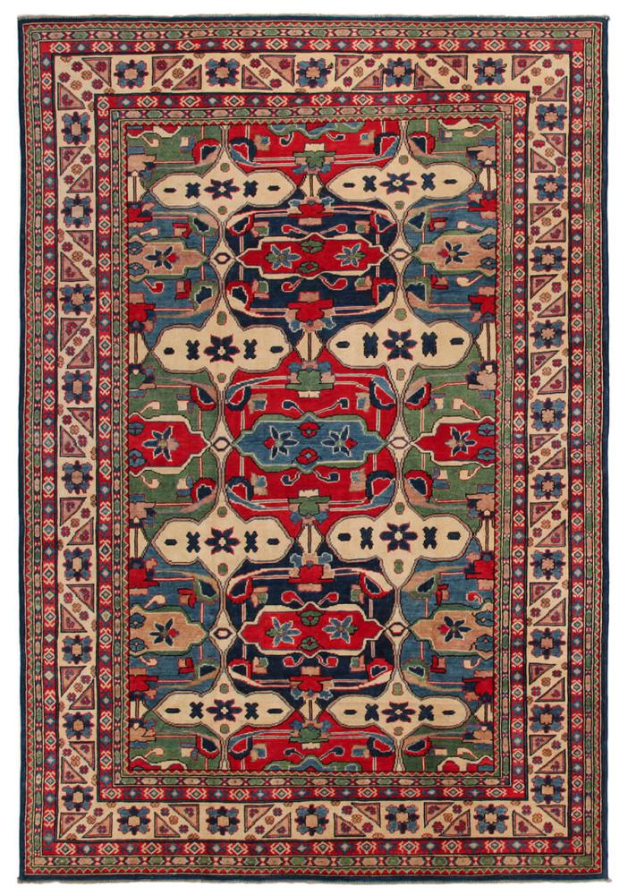 Pakistansk matta Kazak Ghazni 298x201 298x201, Persisk matta Knuten för hand