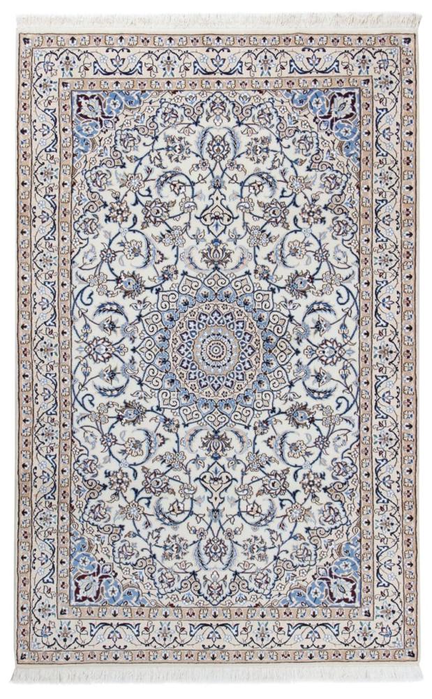 Perzisch tapijt Nain 9La 199x125 199x125, Perzisch tapijt Handgeknoopte