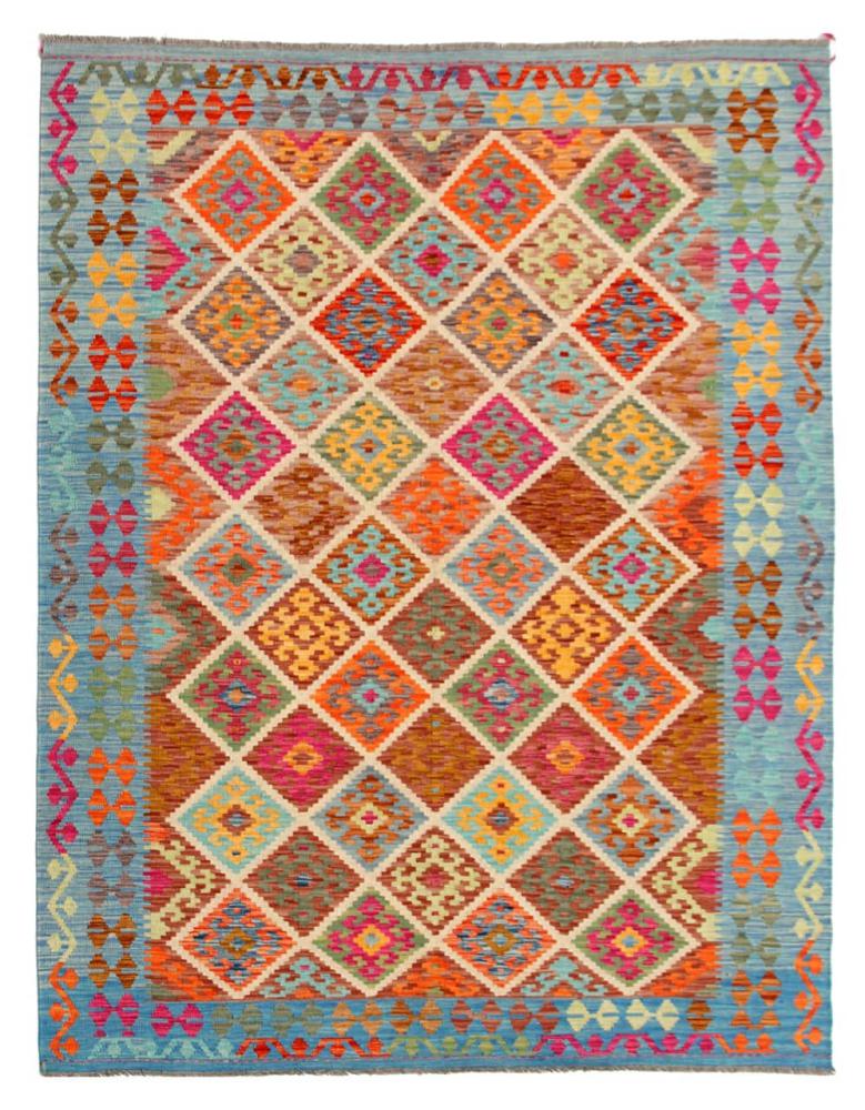 Afghan rug Kilim Afghan 8'2"x6'0" 8'2"x6'0", Persian Rug Woven by hand