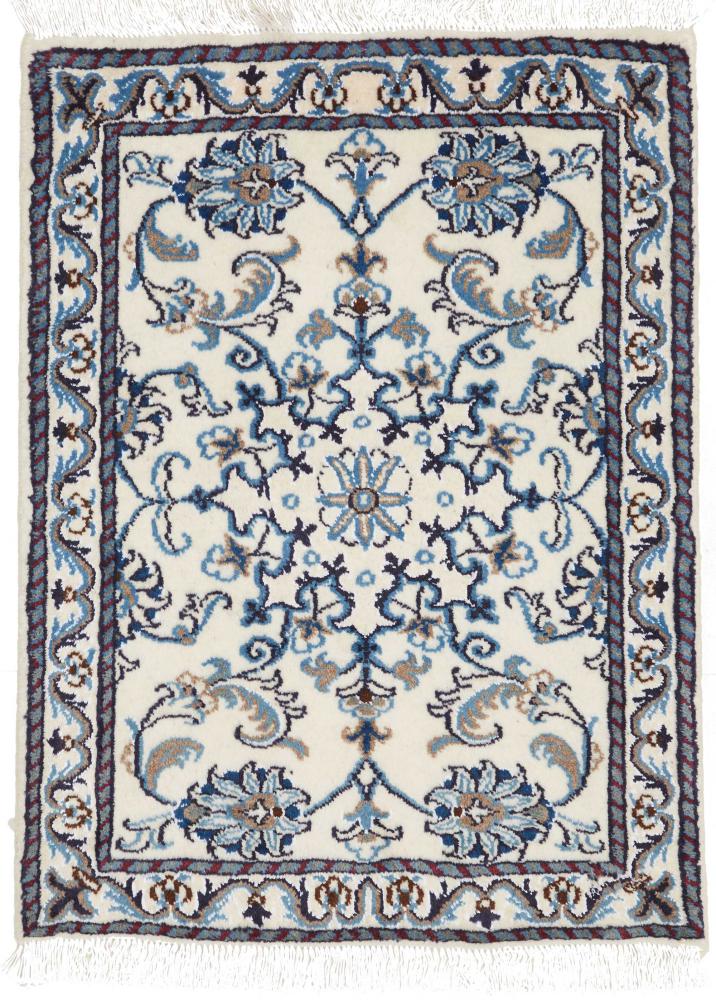 Tapis persan Naïn 89x59 89x59, Tapis persan Noué à la main