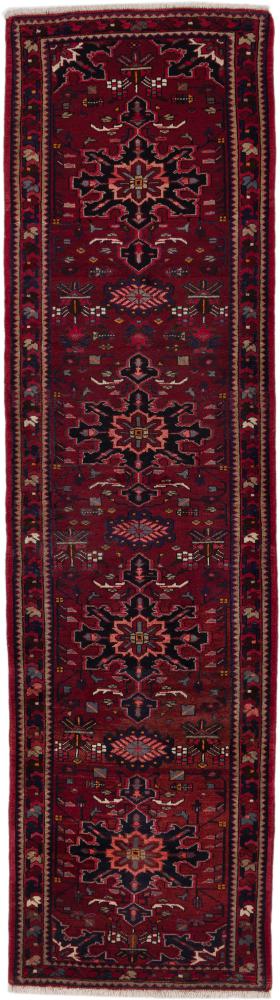 Persian Rug Hamadan 10'1"x2'9" 10'1"x2'9", Persian Rug Knotted by hand