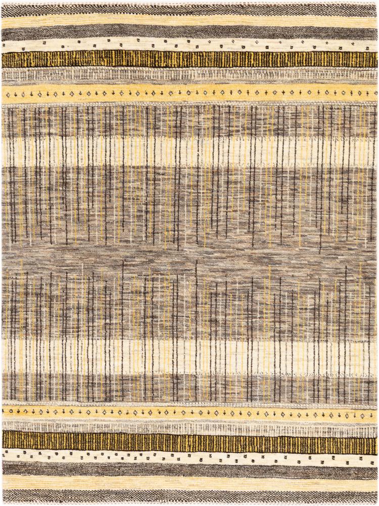 Persian rug Perser Gabbeh Loribaft Natura 6'4"x4'9" 6'4"x4'9", Persian rug Hand-knotted