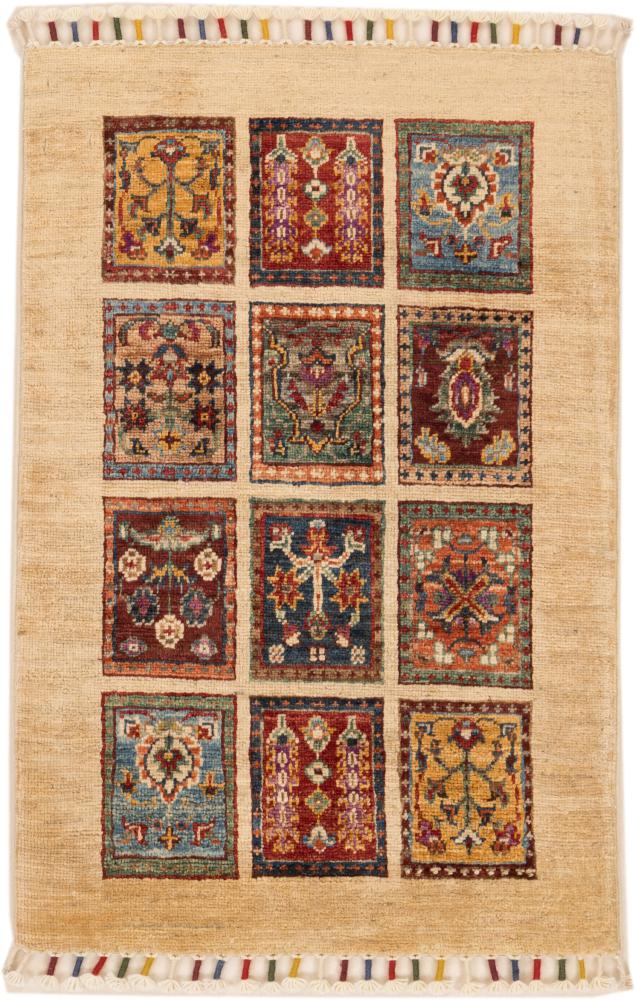 Afghan rug Arijana Bakhtiarii 83x53 83x53, Persian Rug Knotted by hand
