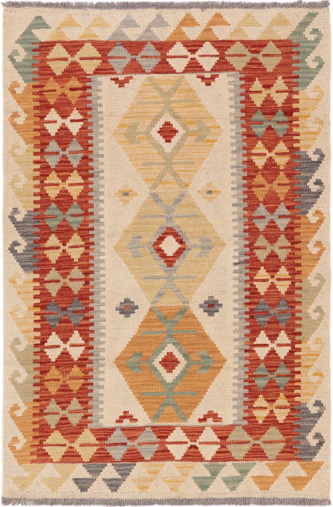 Afgán szőnyeg Kilim Afgán 126x84 126x84, Perzsa szőnyeg Kézzel szőtt
