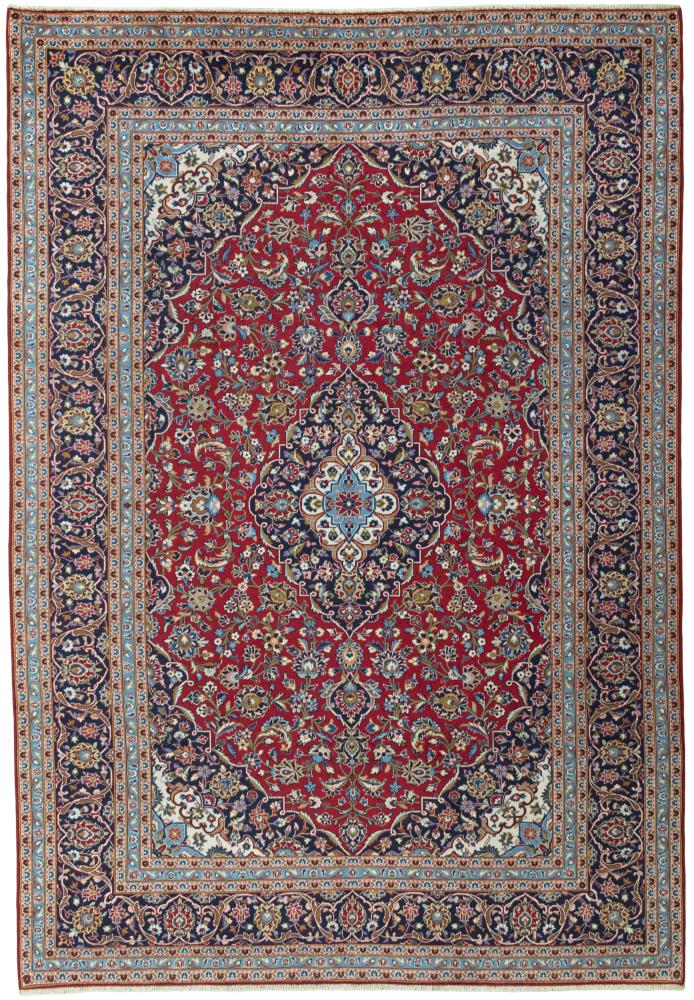 Persian Rug Keshan 11'6"x8'0" 11'6"x8'0", Persian Rug Knotted by hand