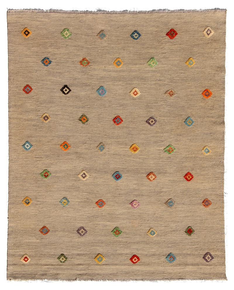 Alfombra afgana Kilim Afghan Nimbaft Edition 195x159 195x159, Alfombra persa Tejido a mano