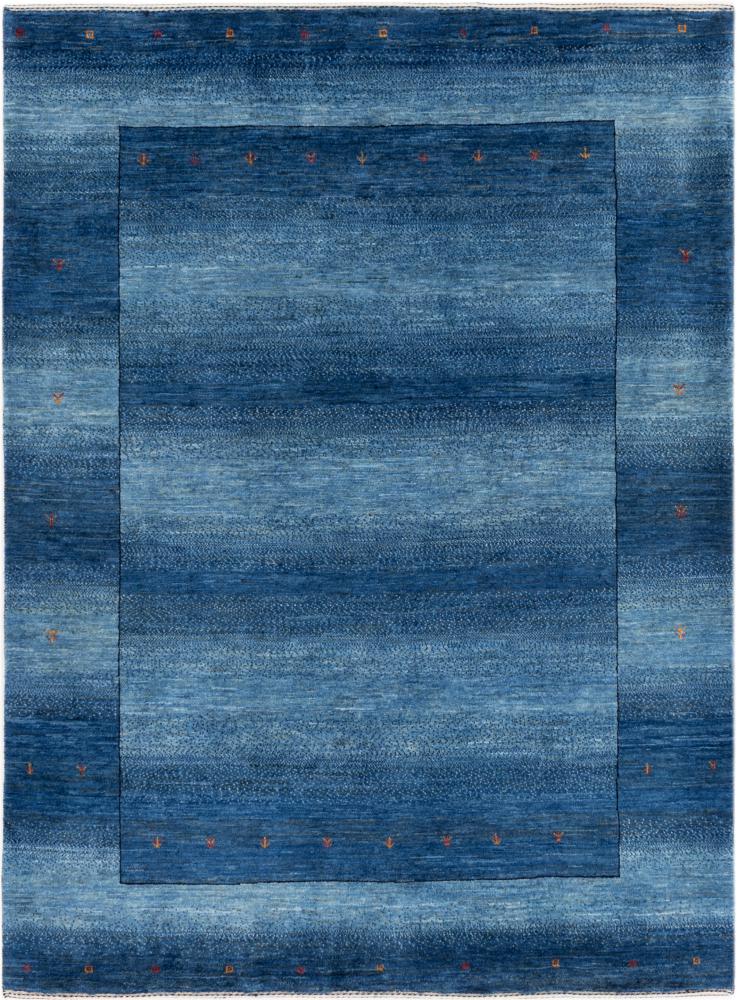 Tapis persan Persan Gabbeh Loribaft Essence 195x143 195x143, Tapis persan Noué à la main