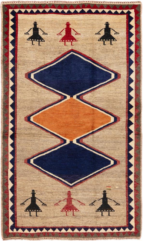 Persialainen matto Persia Gabbeh Ghashghai 210x125 210x125, Persialainen matto Solmittu käsin