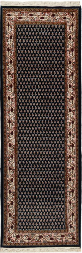 Indisk tæppe Sarough Mir Boteh 246x81 246x81, Persisk tæppe Knyttet i hånden