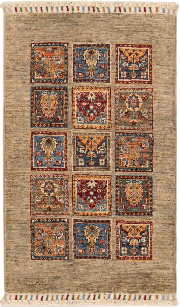 Tapis afghan Arijana Bakhtiari 91x54 91x54, Tapis persan Noué à la main