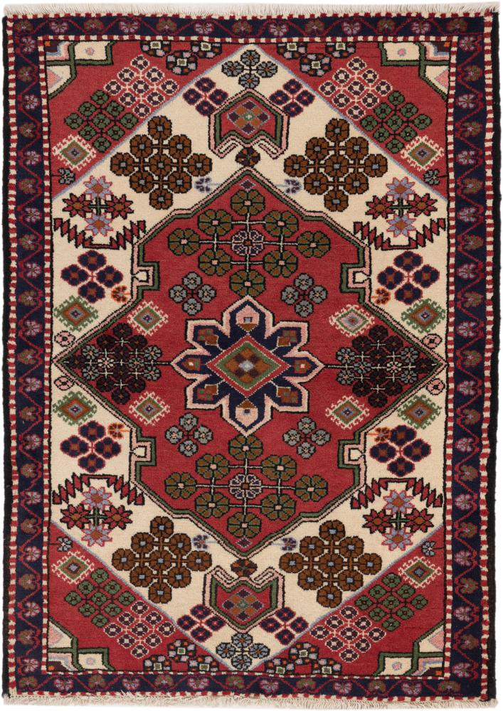 Perserteppich Hamadan 4'9"x3'4" 4'9"x3'4", Perserteppich Handgeknüpft