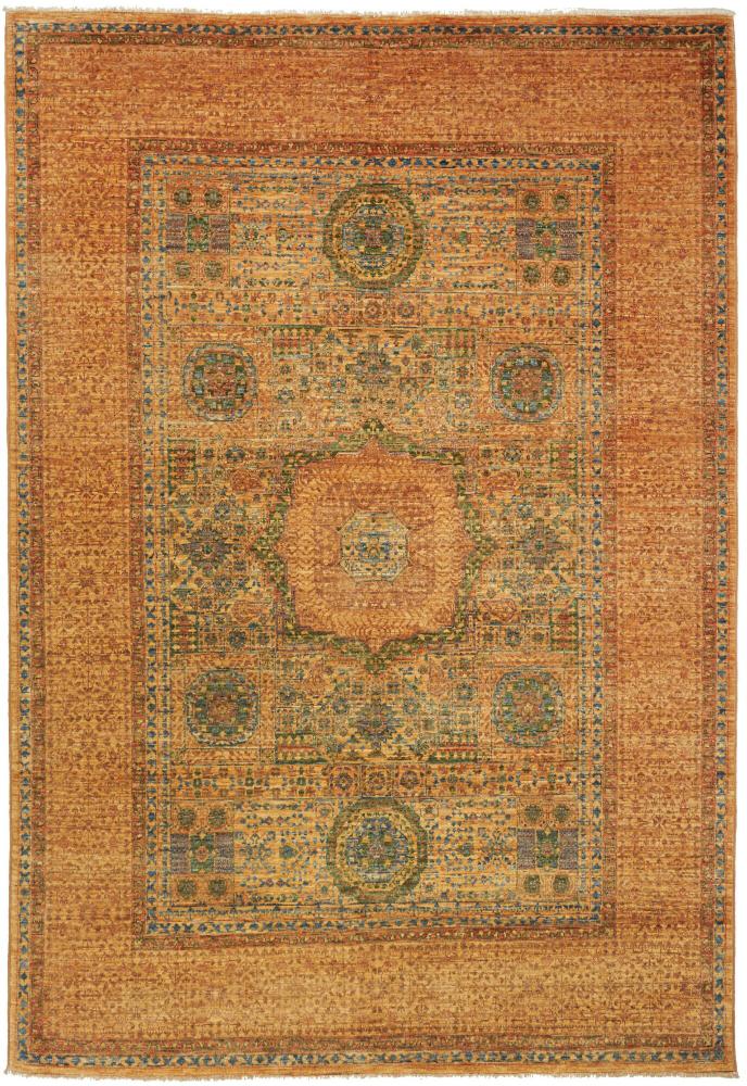 Pakistani rug Mamluk 220x154 220x154, Persian Rug Knotted by hand