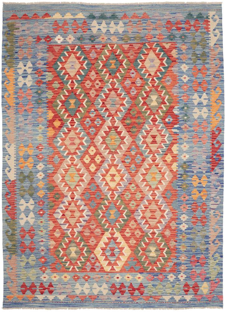 Αφγανικό χαλί Κιλίμ Afghan 242x172 242x172, Περσικό χαλί Χειροποίητη ύφανση
