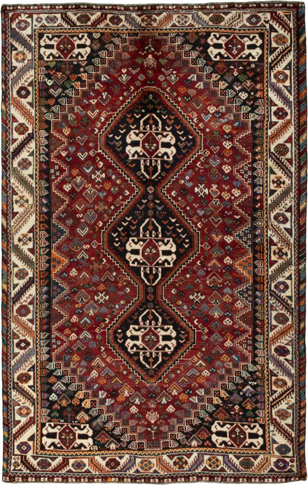 Persian Rug Shiraz 266x171 266x171, Persian Rug Knotted by hand