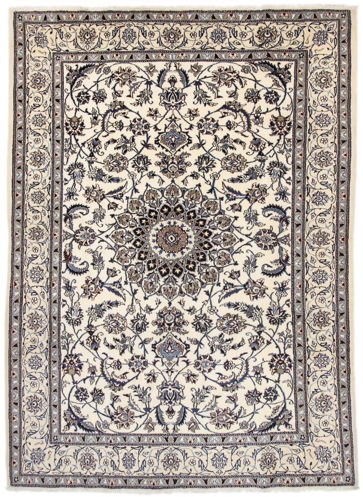 Persisk tæppe Nain 280x193 280x193, Persisk tæppe Knyttet i hånden