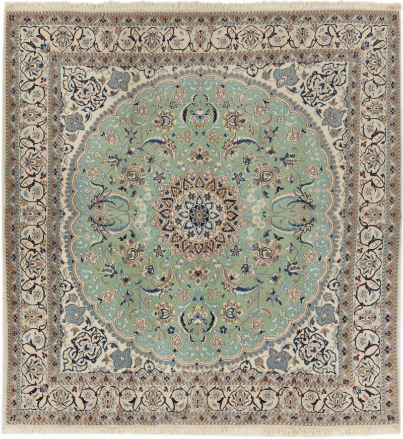Persian rug Nain 207x198 207x198, Persian rug Hand-knotted