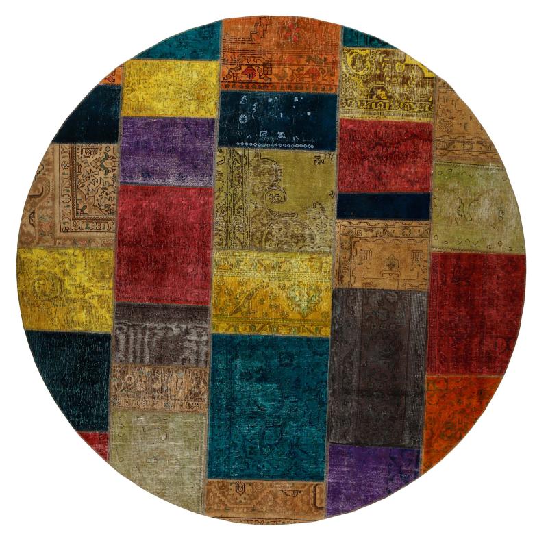 Dywan perski Patchwork 249x251 249x251, Dywan perski Ręcznie tkane