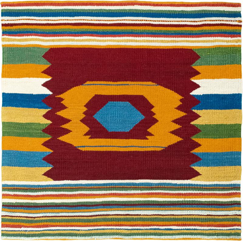 Tapete persa Kilim Fars 103x106 103x106, Tapete persa Tecido à mão