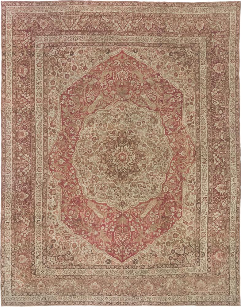 Persisk matta Tabriz Antik 425x329 425x329, Persisk matta Knuten för hand