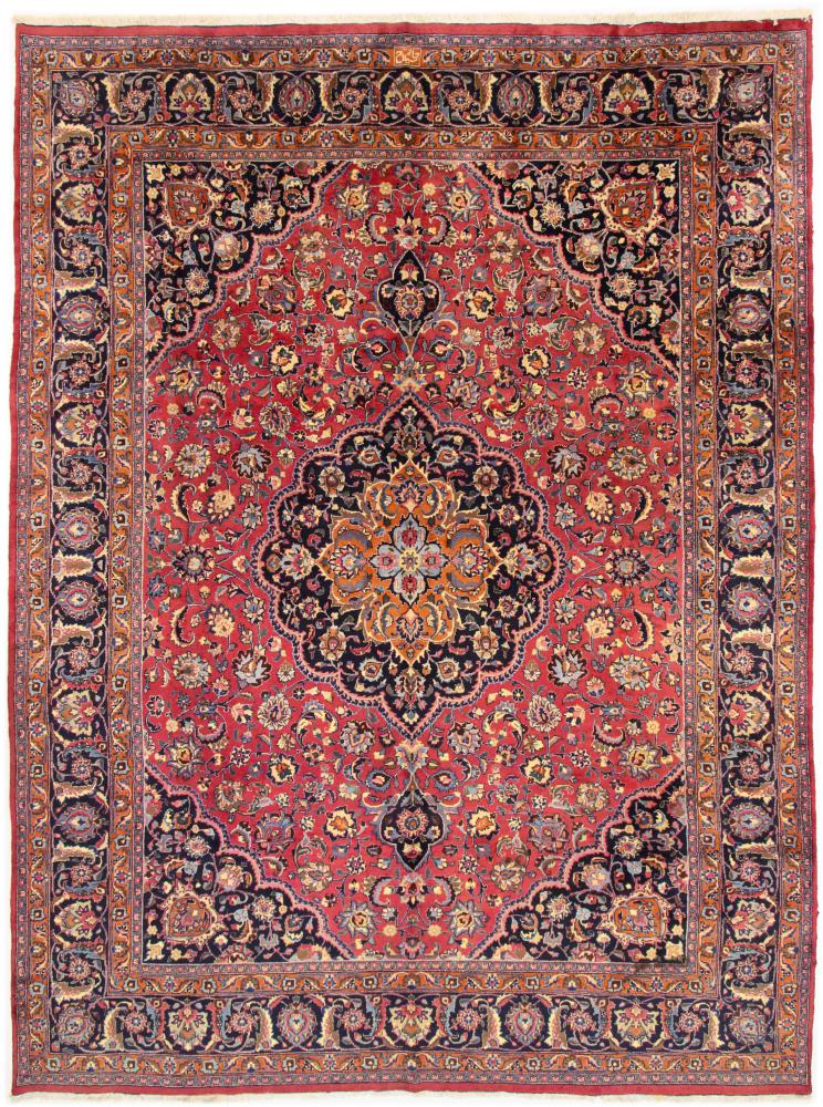 Persisk tæppe Mashhad 402x301 402x301, Persisk tæppe Knyttet i hånden