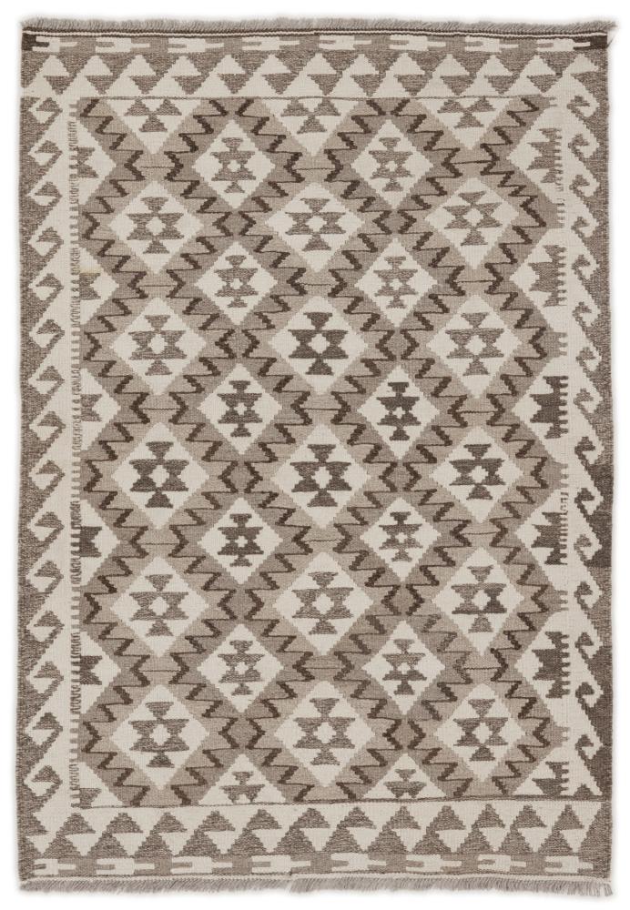 Afghanischer Teppich Kelim Afghan 144x99 144x99, Perserteppich Handgewebt
