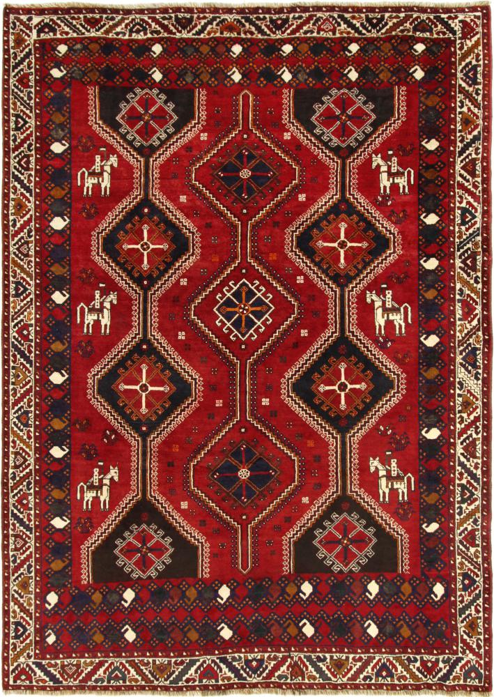  ペルシャ絨毯 Ghashghai 308x219 308x219,  ペルシャ絨毯 手織り