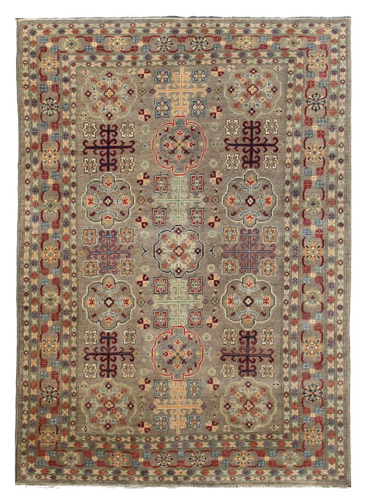 Afghan rug Kazak Ghazni 266x176 266x176, Persian Rug Knotted by hand