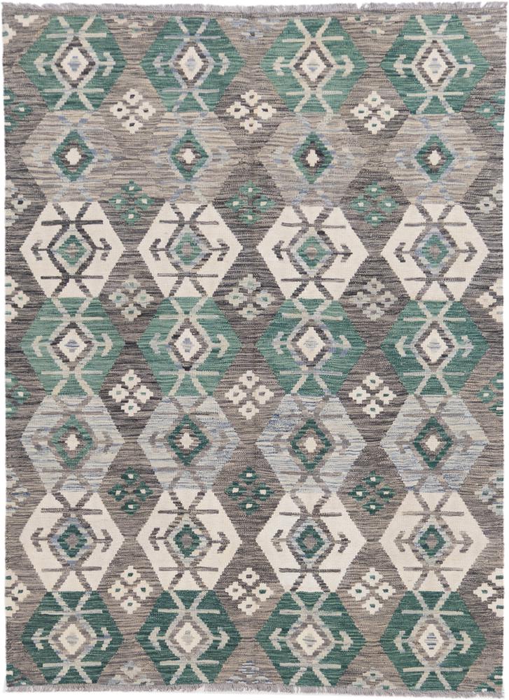 Afghanischer Teppich Kelim Afghan Heritage 200x149 200x149, Perserteppich Handgewebt