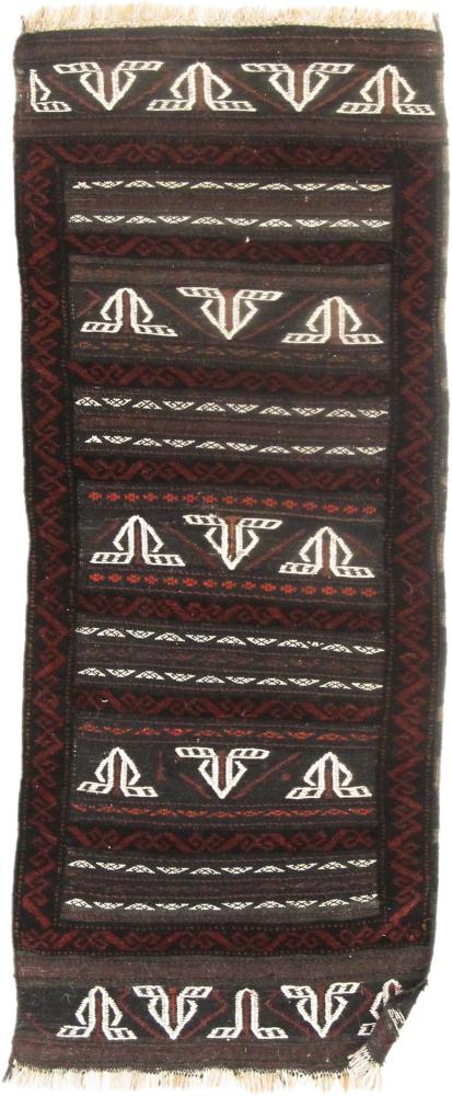 Tapete afegão Balúchi 131x74 131x74, Tapete persa Atado à mão