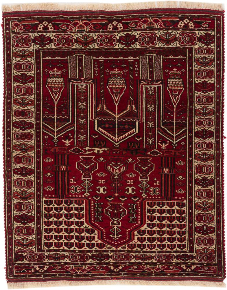 Tapis persan Baloutche 110x92 110x92, Tapis persan Noué à la main