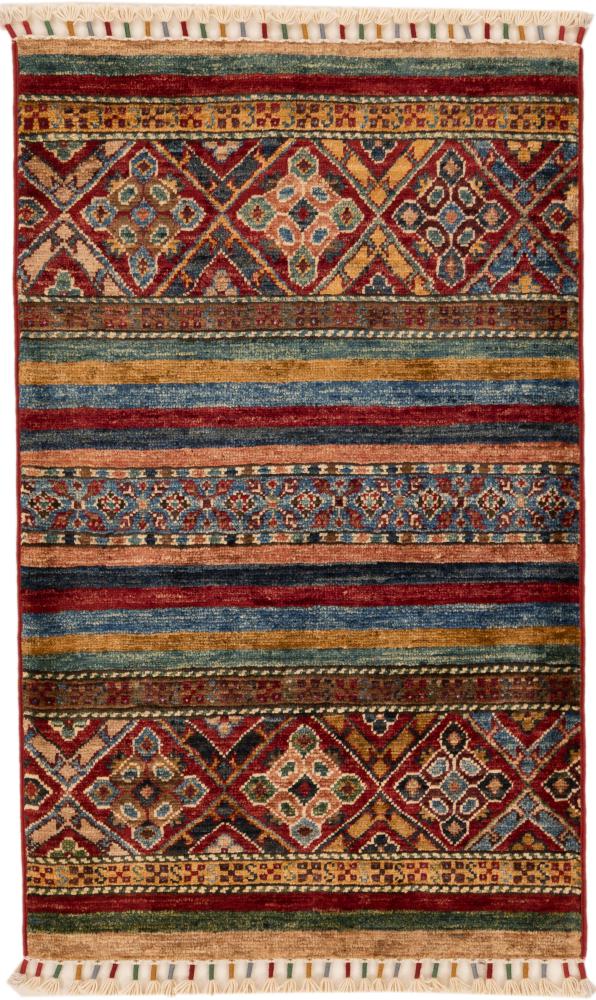 Afghaans tapijt Arijana Shaal 99x61 99x61, Perzisch tapijt Handgeknoopte