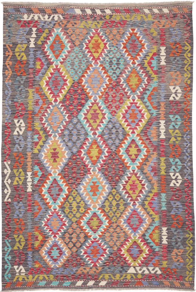 Afghansk matta Kelim Afghan 296x199 296x199, Persisk matta Handvävd