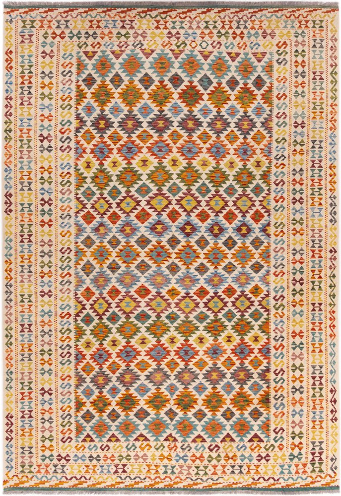 Afgański dywan Kilim Afghan 339x249 339x249, Dywan perski Ręcznie tkany