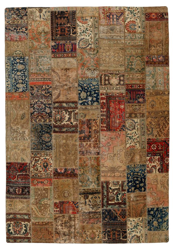 Covor persan Patchwork 356x247 356x247, Covor persan Lucrate de mână