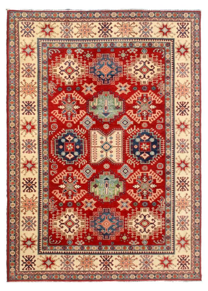Afghan rug Kazak Ghazni 270x181 270x181, Persian Rug Knotted by hand