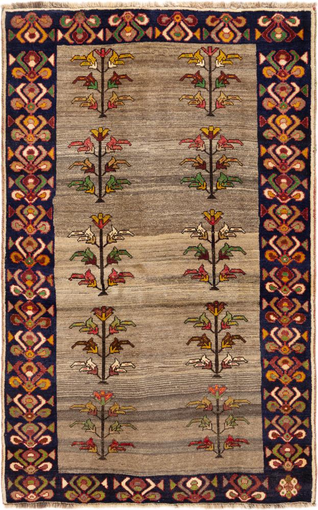 Persian Rug Persian Gabbeh Ghashghai 206x125 206x125, Persian Rug Knotted by hand
