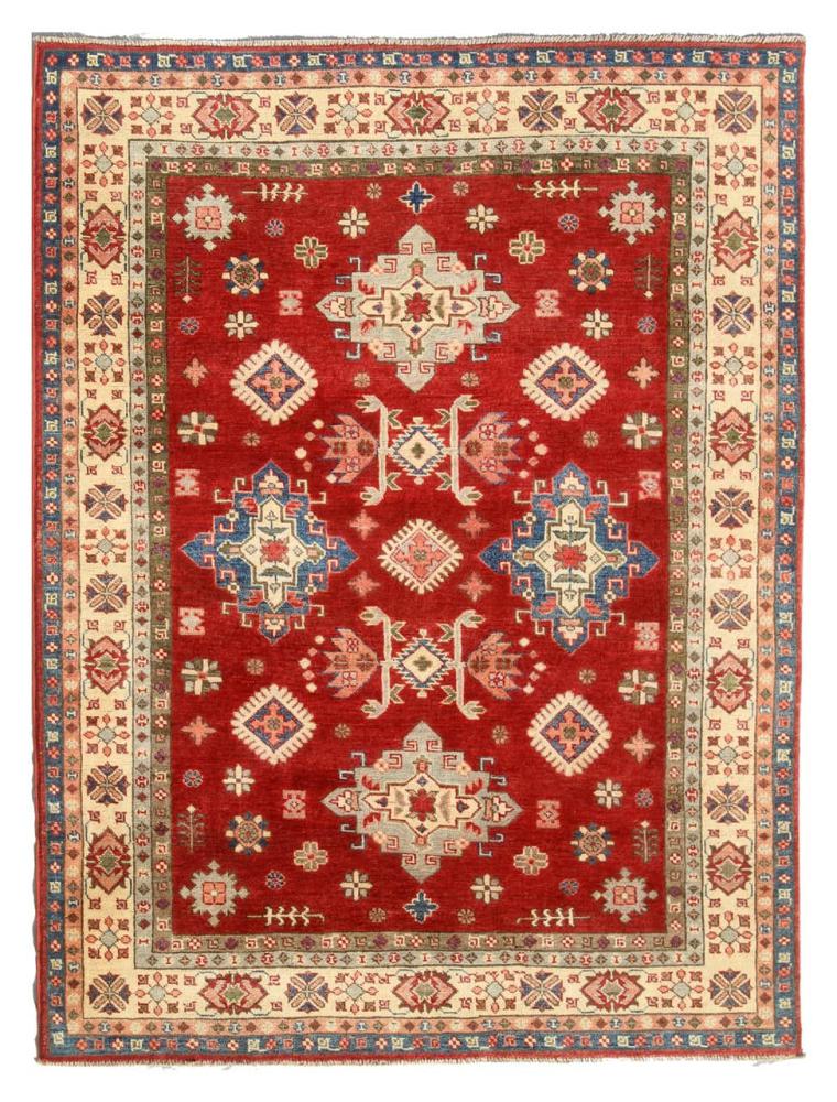 Afghansk tæppe Kazak Ghazni 214x148 214x148, Persisk tæppe Knyttet i hånden
