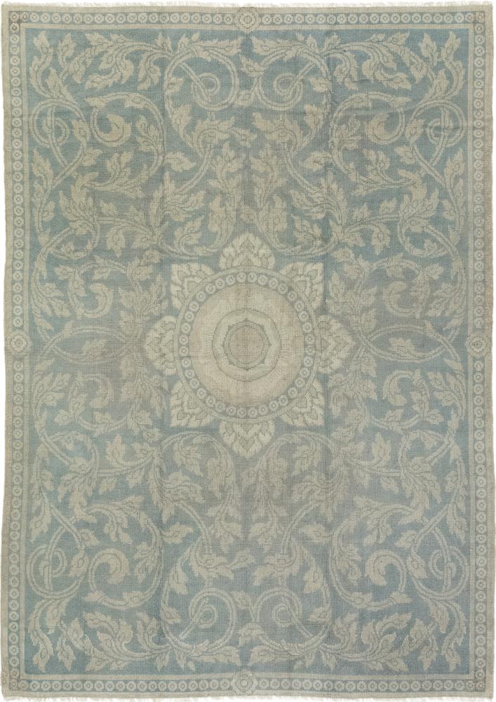 Alfombra china Savonnerie Antiguo 375x268 375x268, Alfombra persa Anudado a mano