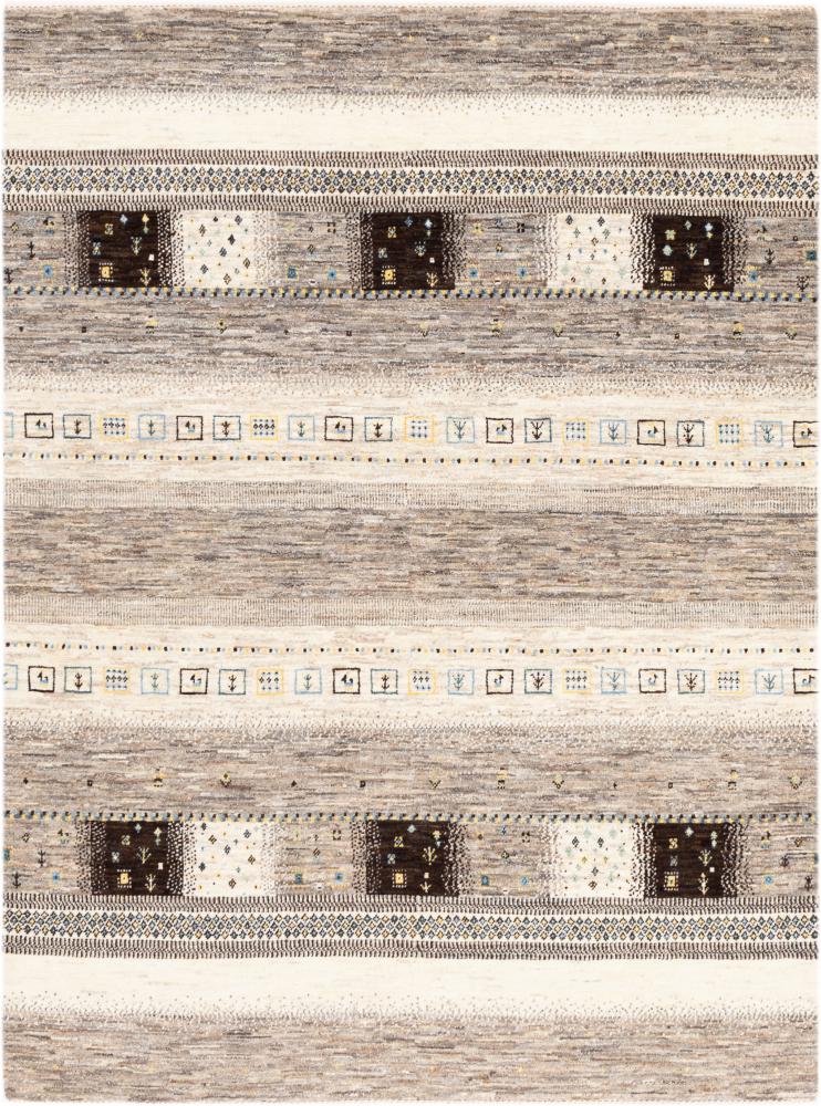 Alfombra persa Persa Gabbeh Loribaft Natura 204x152 204x152, Alfombra persa Hecho a mano