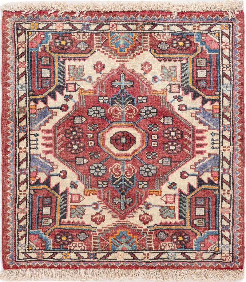Persian Rug Tuyserkan 70x67 70x67, Persian Rug Knotted by hand