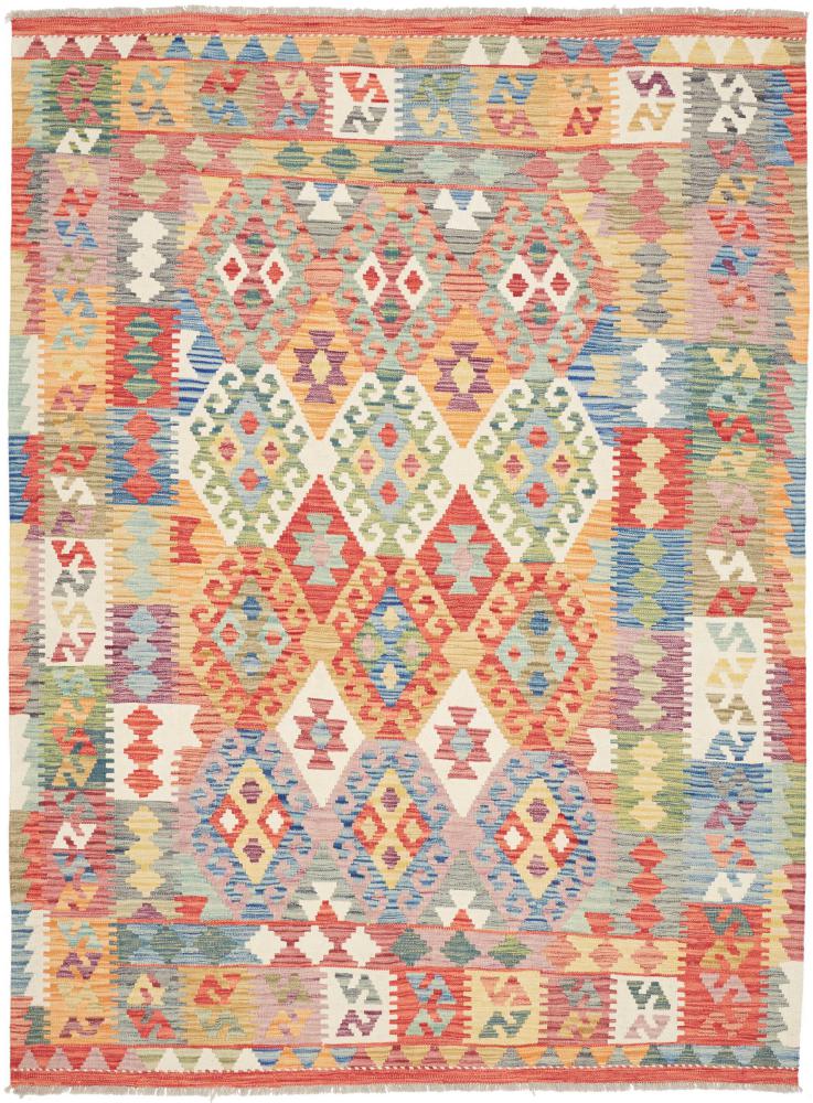 Afghanischer Teppich Kelim Afghan 240x176 240x176, Perserteppich Handgewebt