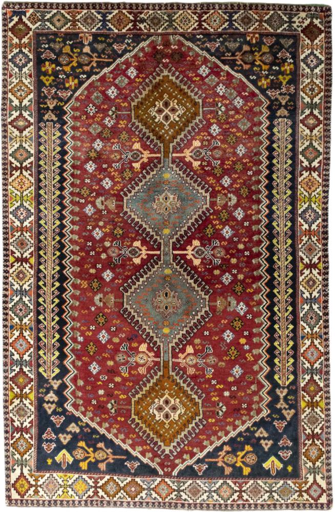 Perserteppich Shiraz 231x151 231x151, Perserteppich Handgeknüpft