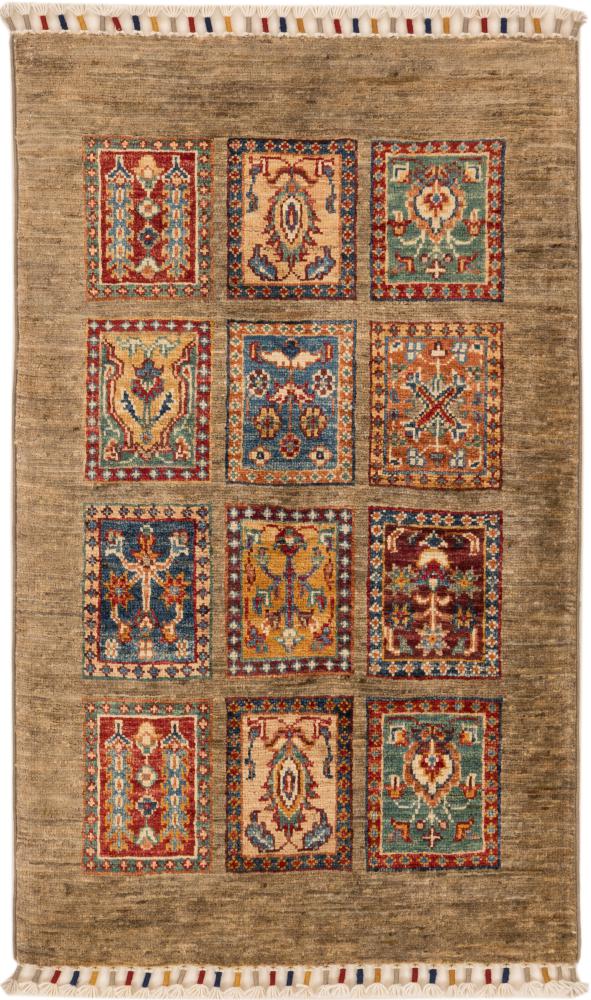 Afghan rug Arijana Bakhtiarii 101x60 101x60, Persian Rug Knotted by hand