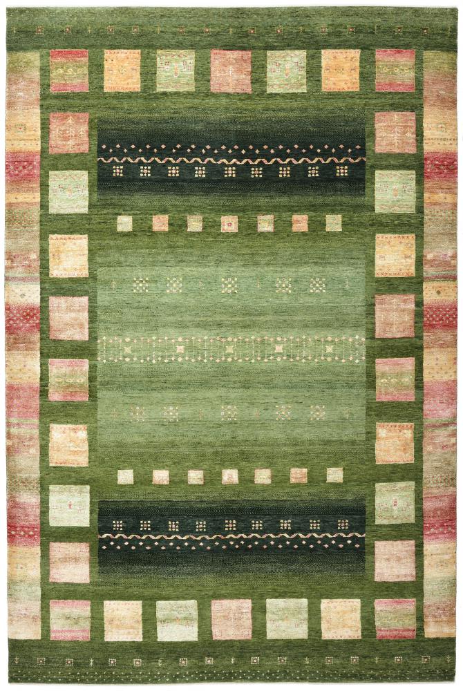 Indisk tæppe Gabbeh Loribaft Design 310x205 310x205, Persisk tæppe Håndknyttet