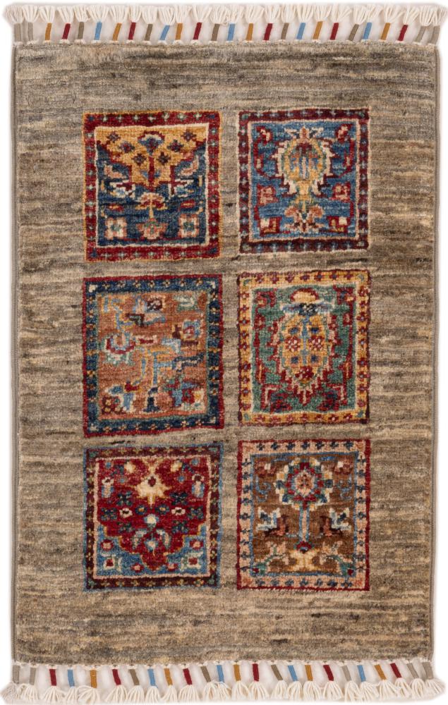 Alfombra pakistaní Arijana Bakhtiari 61x41 61x41, Alfombra persa Anudado a mano