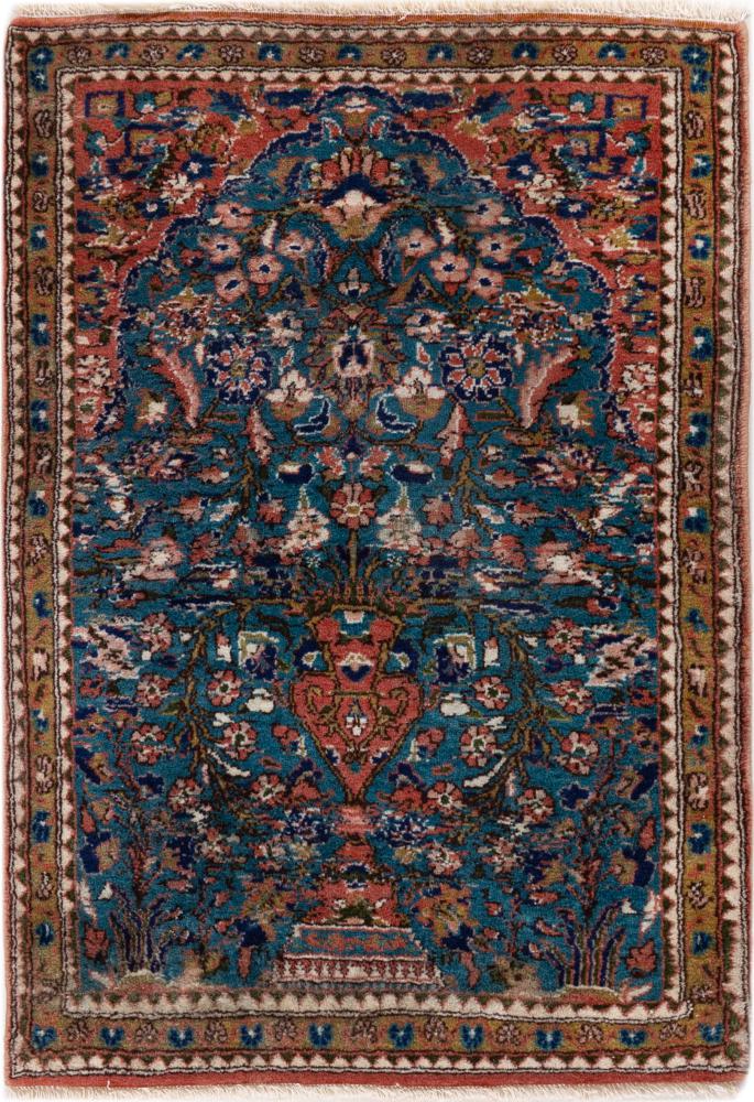 Persian Rug Kerman 90x62 90x62, Persian Rug Knotted by hand