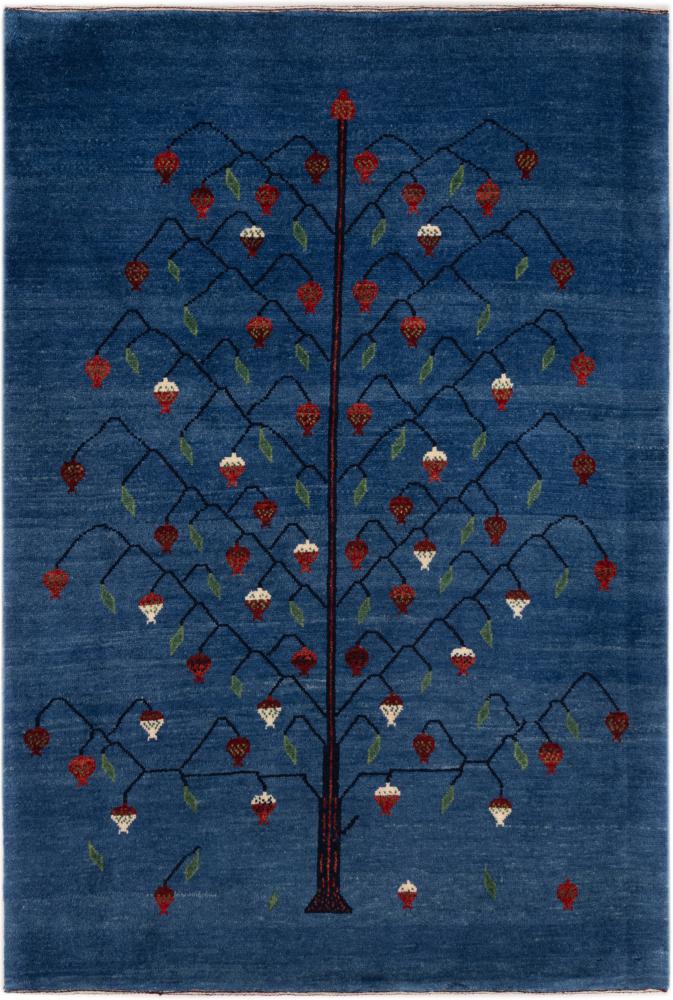 Persisk tæppe Persisk Gabbeh Kashkuli Banafsheh 187x124 187x124, Persisk tæppe Knyttet i hånden