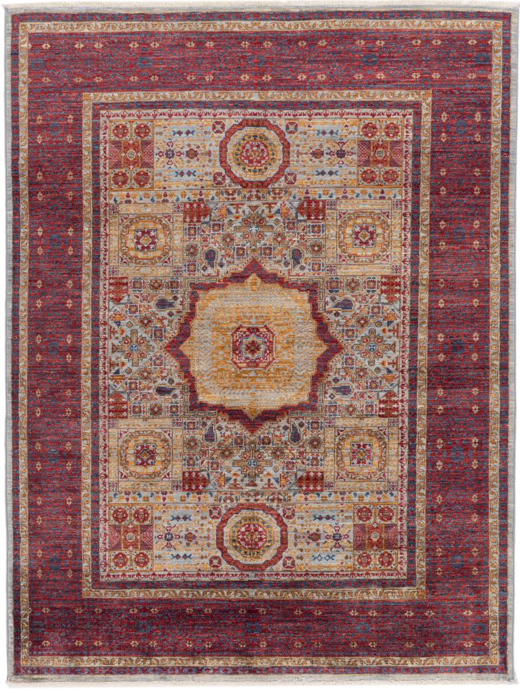 Afghan rug Mamluk 206x156 206x156, Persian Rug Knotted by hand