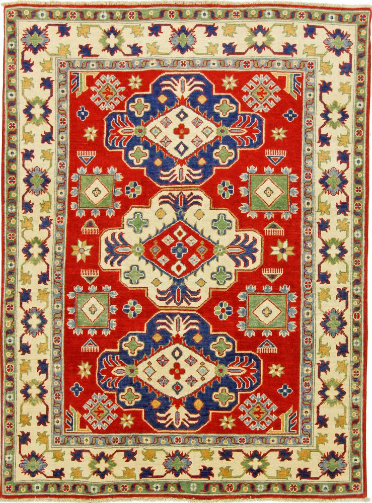 Tapis afghan Kazak 204x152 204x152, Tapis persan Noué à la main